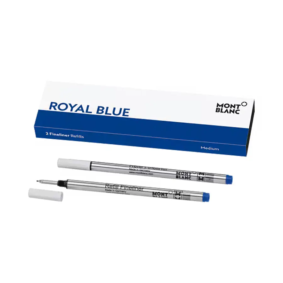 Montblanc 2 lõi M bút fineliner, màu Royal Blue MB128249