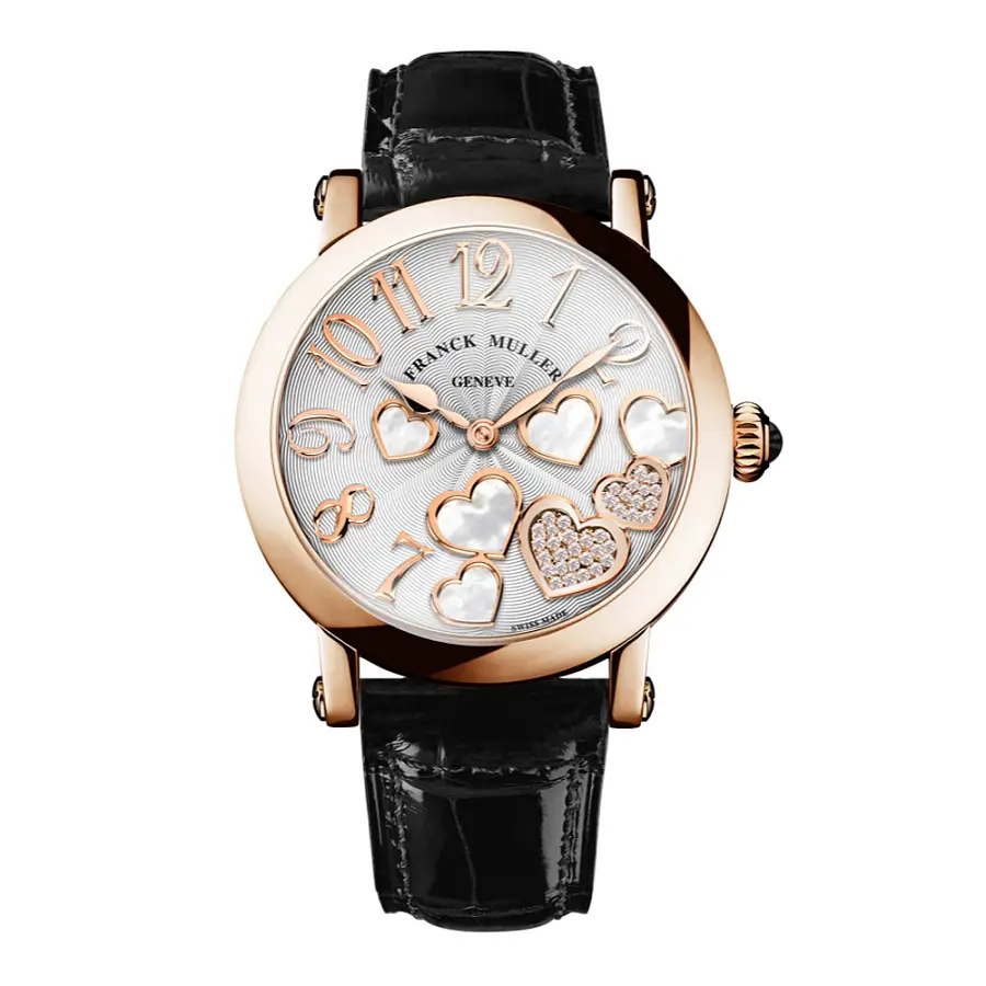 Franck Muller Trái Tim Tròn 8032 QZ HEART REL 2CO CD (5N)