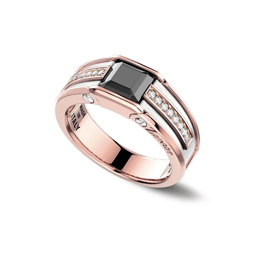 Zancan Couture Sapphire – Nhẫn vàng UA027BR-DIA