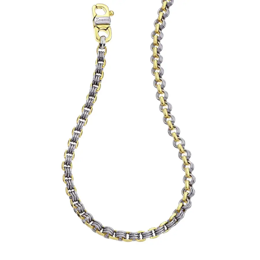 Zancan – 组合黄金项链 EC281GB