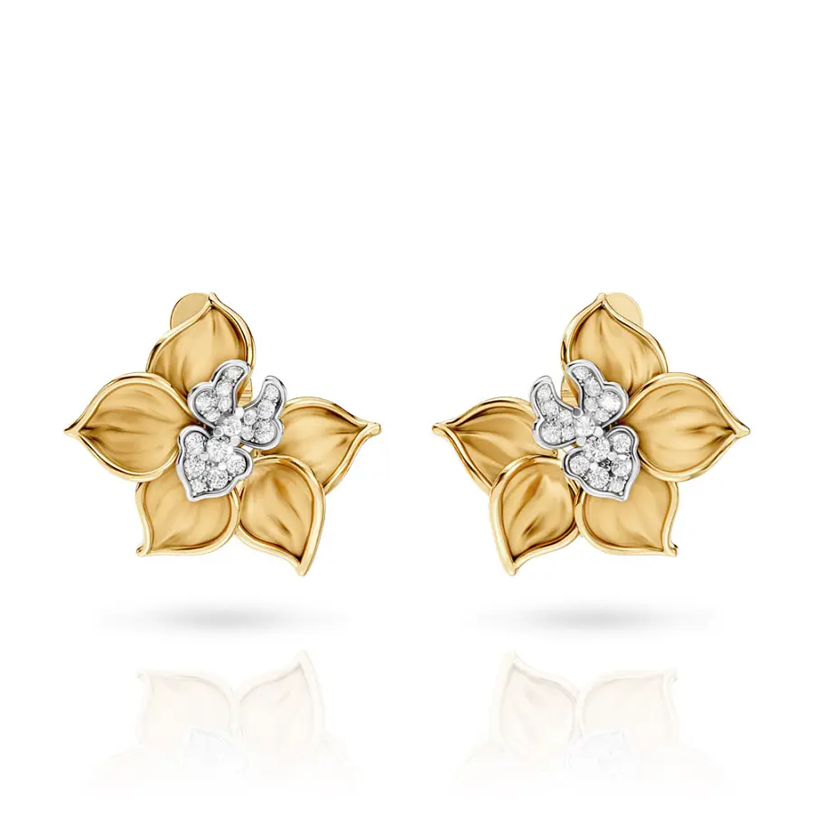 Bông tai Carrera y Carrera Orquídeas Maxi