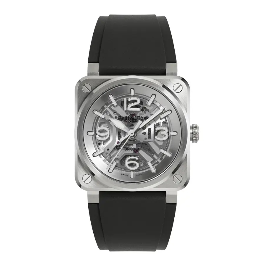 Bell & Ross BR-03 Green Steel BR03A-GN-ST/SCA