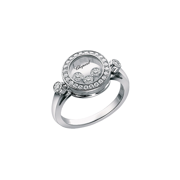 Nhẫn vàng Chopard Happy Diamonds 823957-1510