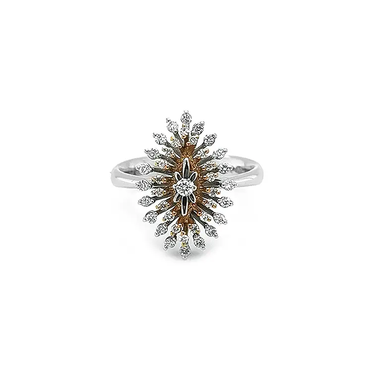 Nhẫn vàng đính kim cương