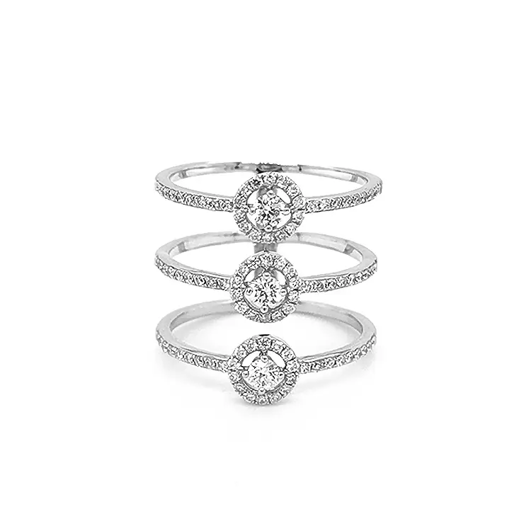 Nhẫn vàng đính kim cương