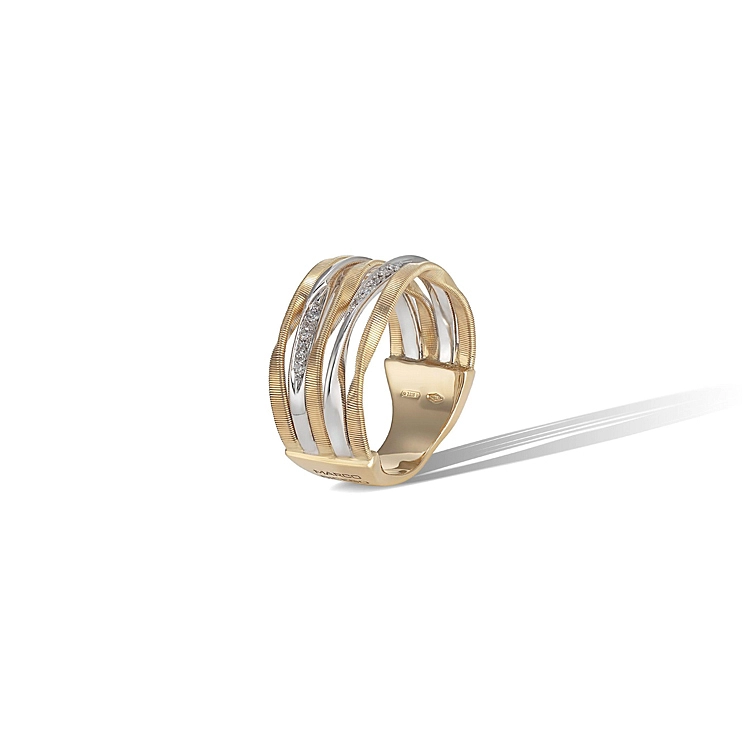 Nhẫn vàng Marco Bicego Marrakech Onde AG349 B YW