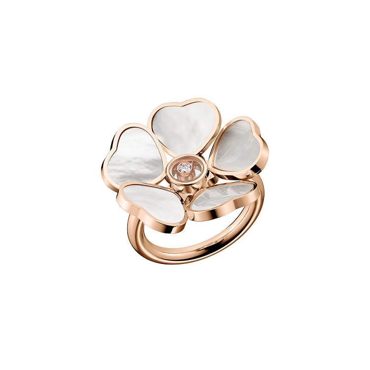 Nhẫn vàng Chopard Happy Hearts Flower 82A085-5310