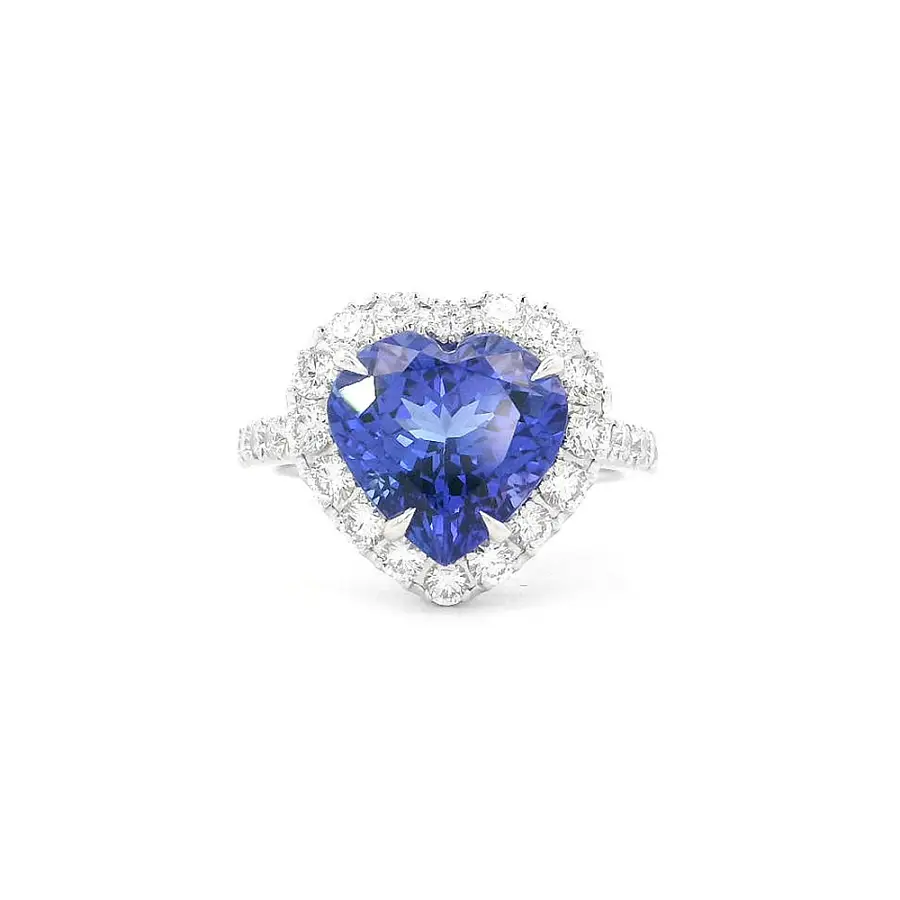 Nhẫn Master độc quyền kết hợp Tanzanite và Kim cương