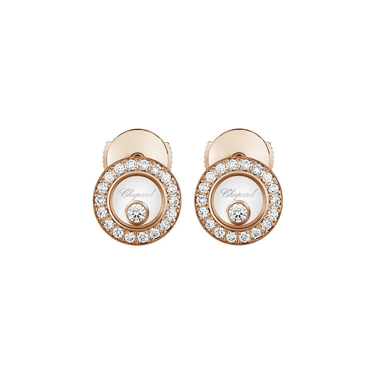 Vòng tai vàng Chopard Happy Diamonds 83A017-5201