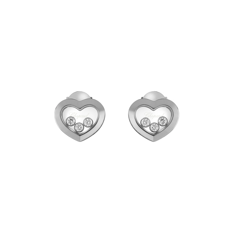Vòng tai vàng Chopard Happy Diamonds 83A611-1001