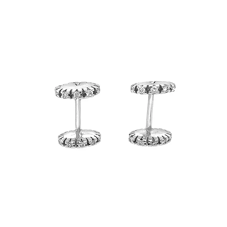 Vòng tai vàng đính kim cương