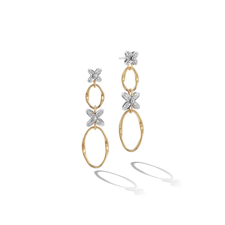 Vòng tai vàng Marco Bicego Marrakech Onde OG396 B3 YW