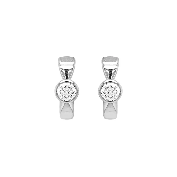 Vòng tai vàng đính kim cương