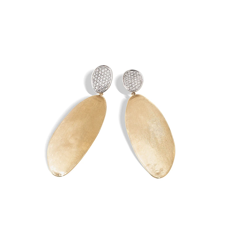 Vòng tai vàng Marco Bicego Lunaria OB1412 B1 YW