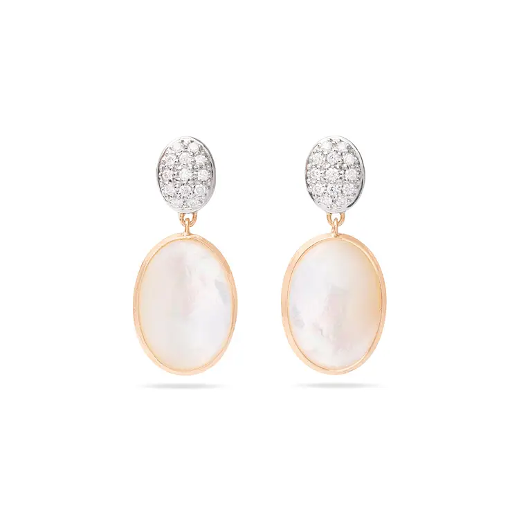 Vòng tai vàng Marco Bicego Siviglia OB1799-B MPW YW