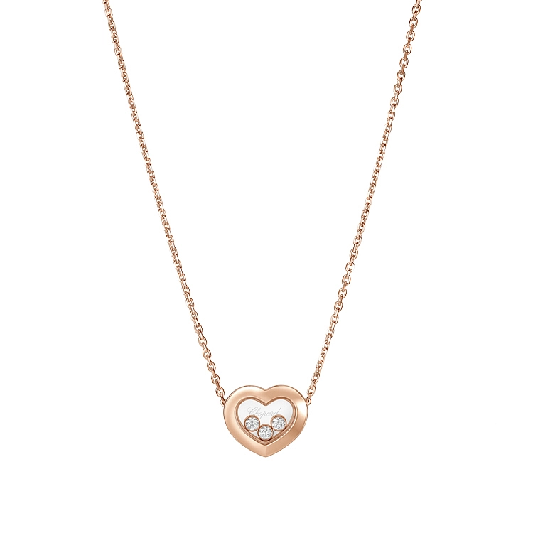 Vòng cổ Chopard Happy Diamonds bằng vàng 81A611-5001