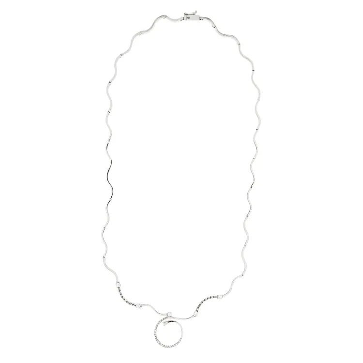 Vòng cổ vàng đính kim cương