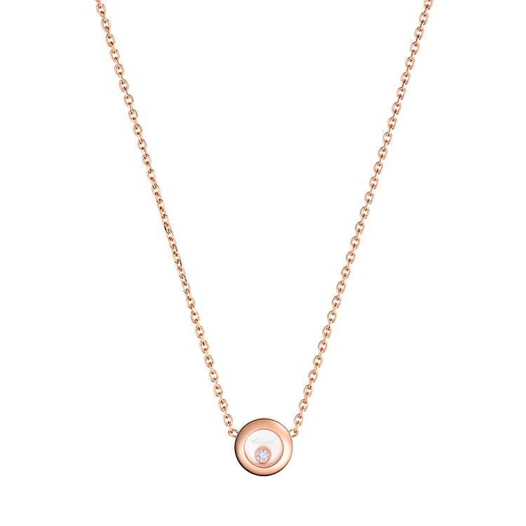 Vòng cổ Chopard Happy Diamonds bằng vàng 81A017-5001
