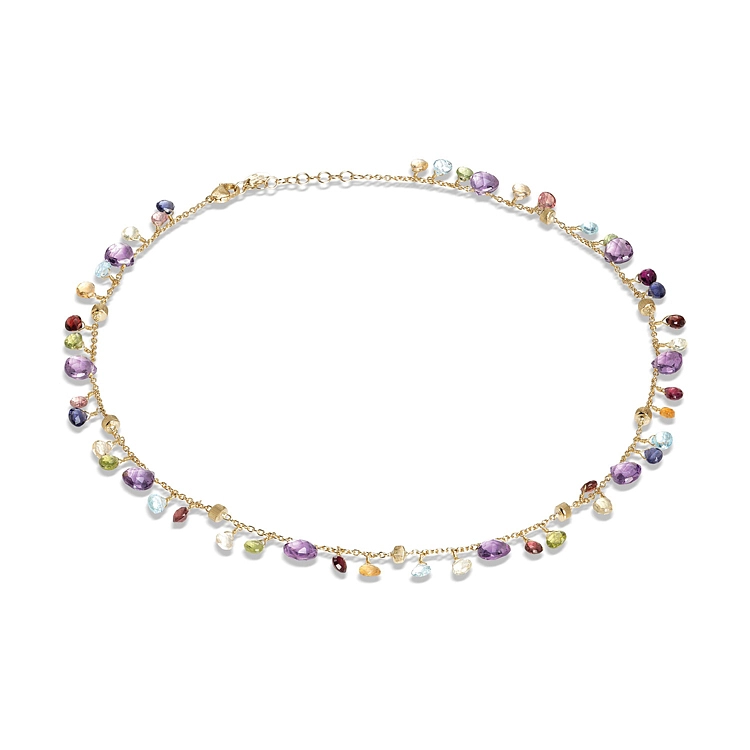 Vòng cổ vàng Marco Bicego Paradise với đá bán quý