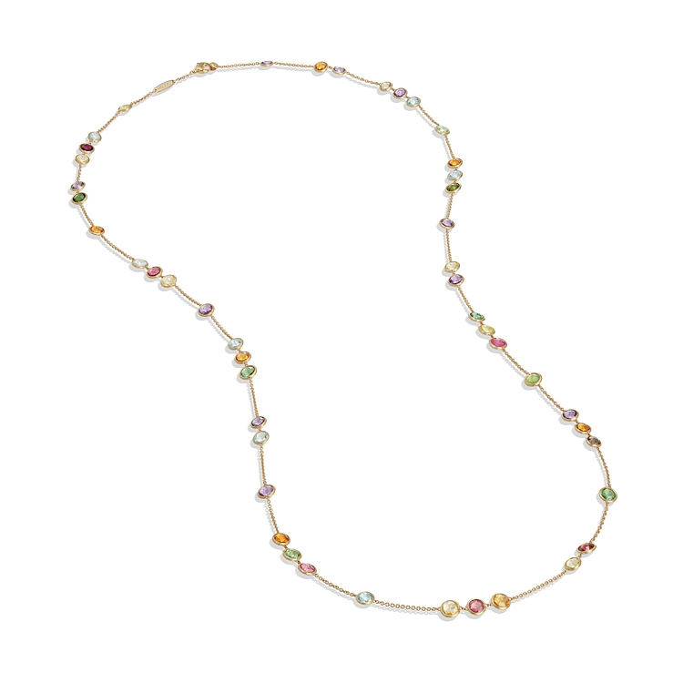 Vòng cổ vàng Marco Bicego Jaipur đính đá bán quý CB1309-MIX01-Y