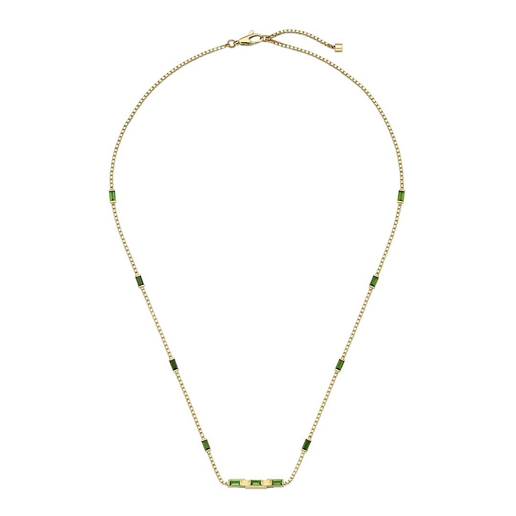 Vòng cổ Gucci Link to Love bằng vàng YBB70239400200U