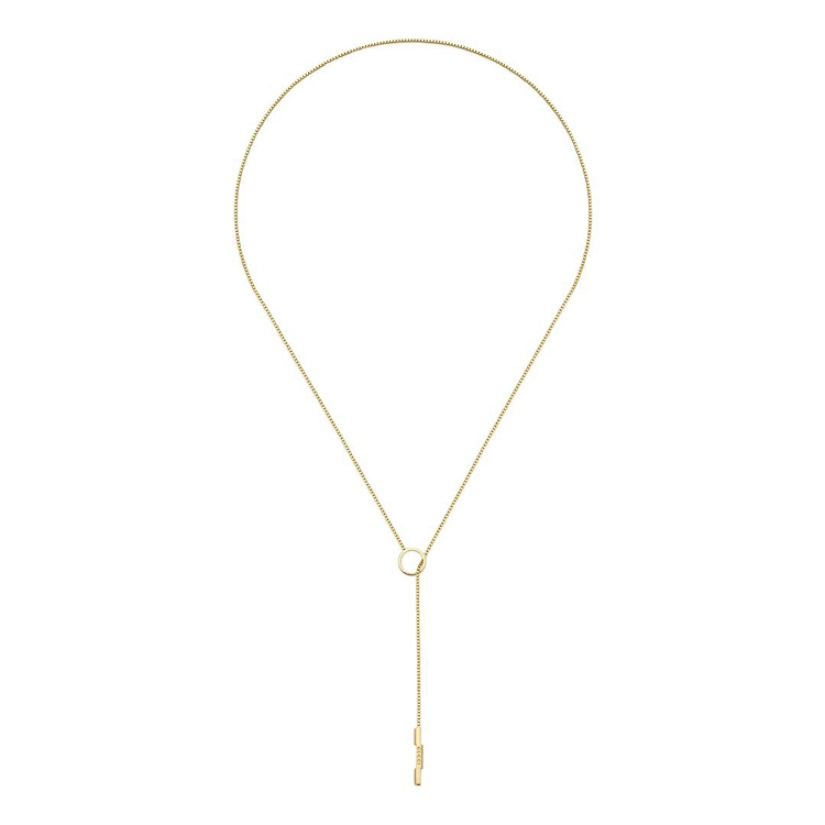 Vòng cổ Gucci vàng liên kết với tình yêu YBB66211000100U