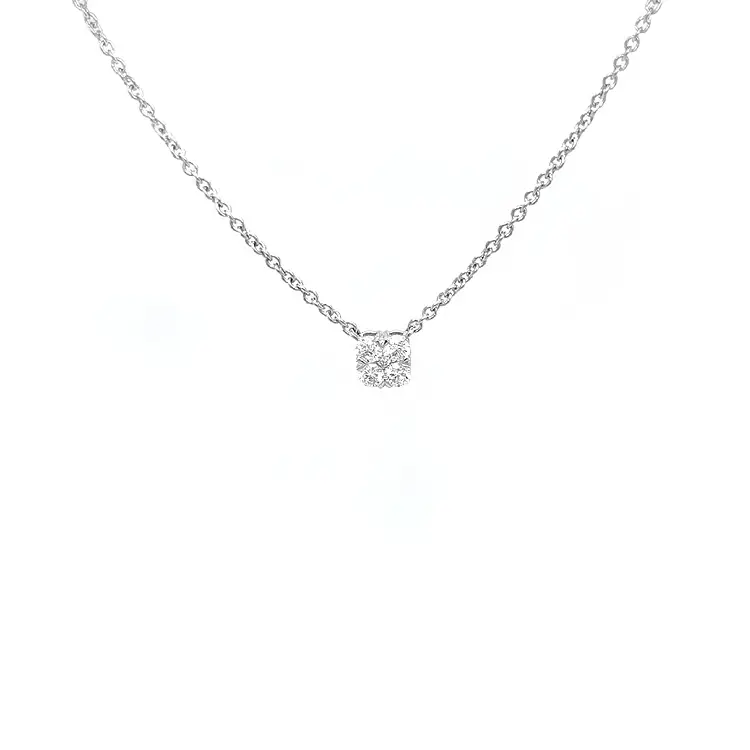 Vòng cổ vàng đính kim cương