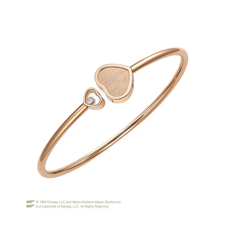 Vòng tay vàng Chopard Happy Hearts Golden Hearts 85A007-5021