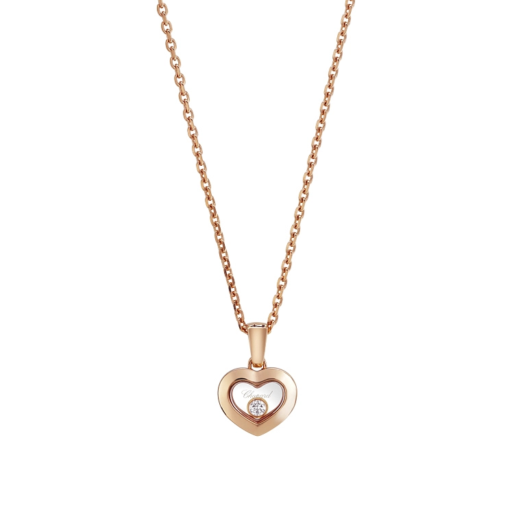 Mặt dây chuyền vàng Chopard Happy Diamonds 79A054-5001