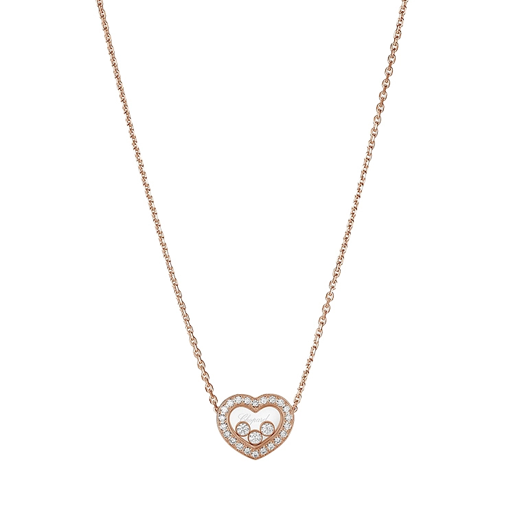 Vòng cổ vàng Chopard Happy Diamonds 79A611-5201
