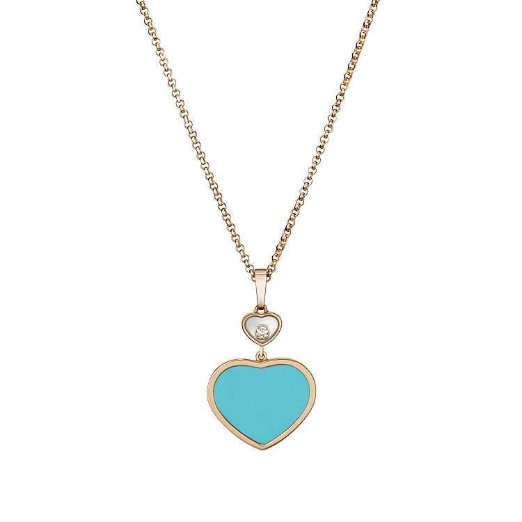 Mặt dây chuyền vàng Chopard Happy Hearts 797482-5401