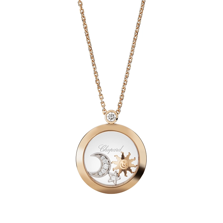 Vòng cổ vàng Chopard Happy Diamonds 799434-5201