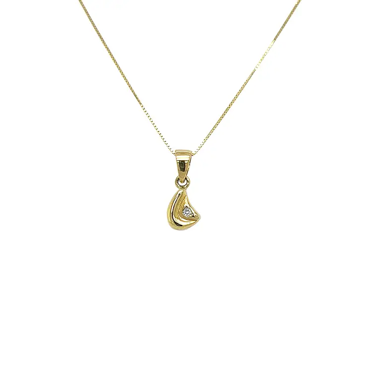 Mặt dây chuyền vàng đính kim cương