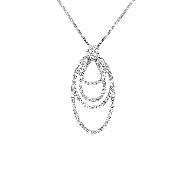 Mặt dây chuyền vàng đính kim cương