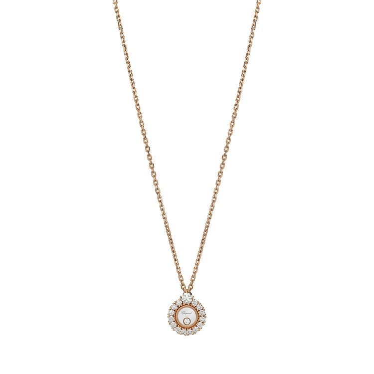 Mặt dây chuyền vàng Chopard Happy Diamonds 799466-5701