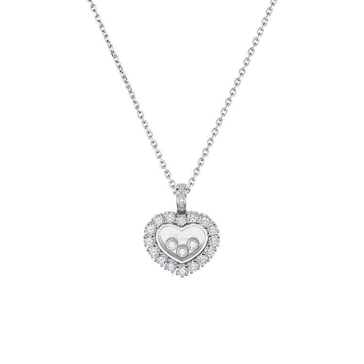 Mặt dây chuyền vàng Chopard Happy Diamonds 79A615-1001