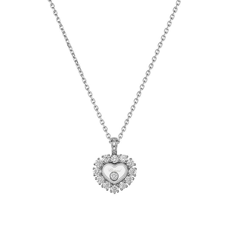 Mặt dây chuyền vàng Chopard Happy Diamonds 79A616-1001
