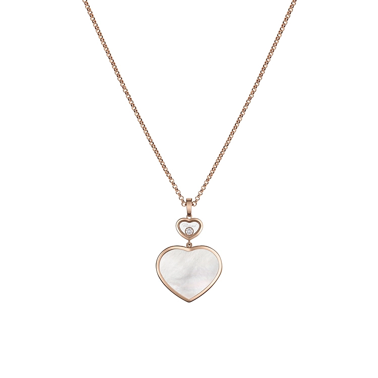 Mặt dây chuyền vàng Chopard Happy Hearts 79A075-5301
