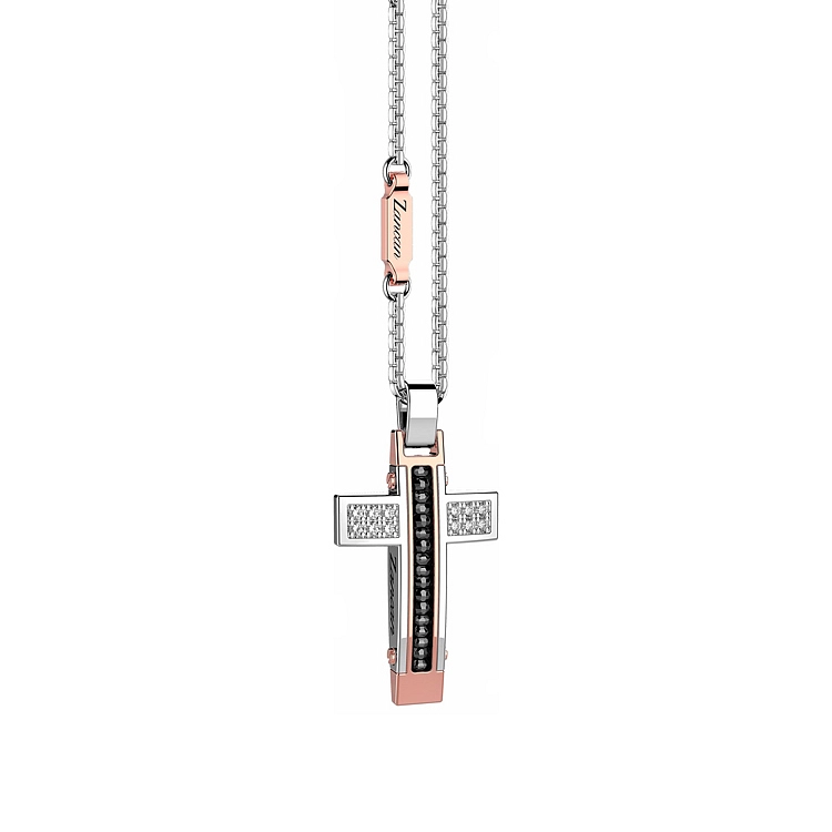 Mặt dây chuyền vàng hình thánh giá Zancan EC807BR60