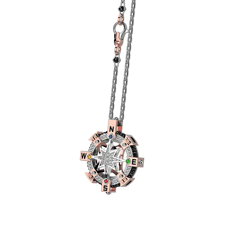 Mặt dây chuyền vàng Zancan EC514BR60