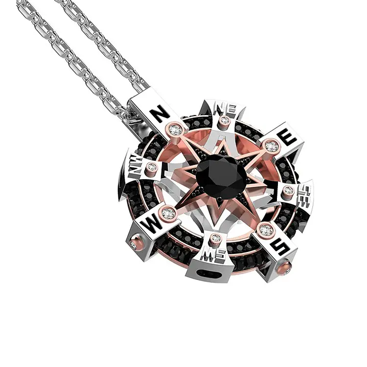 Mặt dây chuyền vàng Zancan EC616BR60