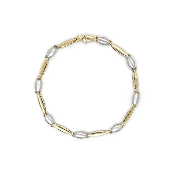 Vòng tay nữ bằng vàng kết hợp