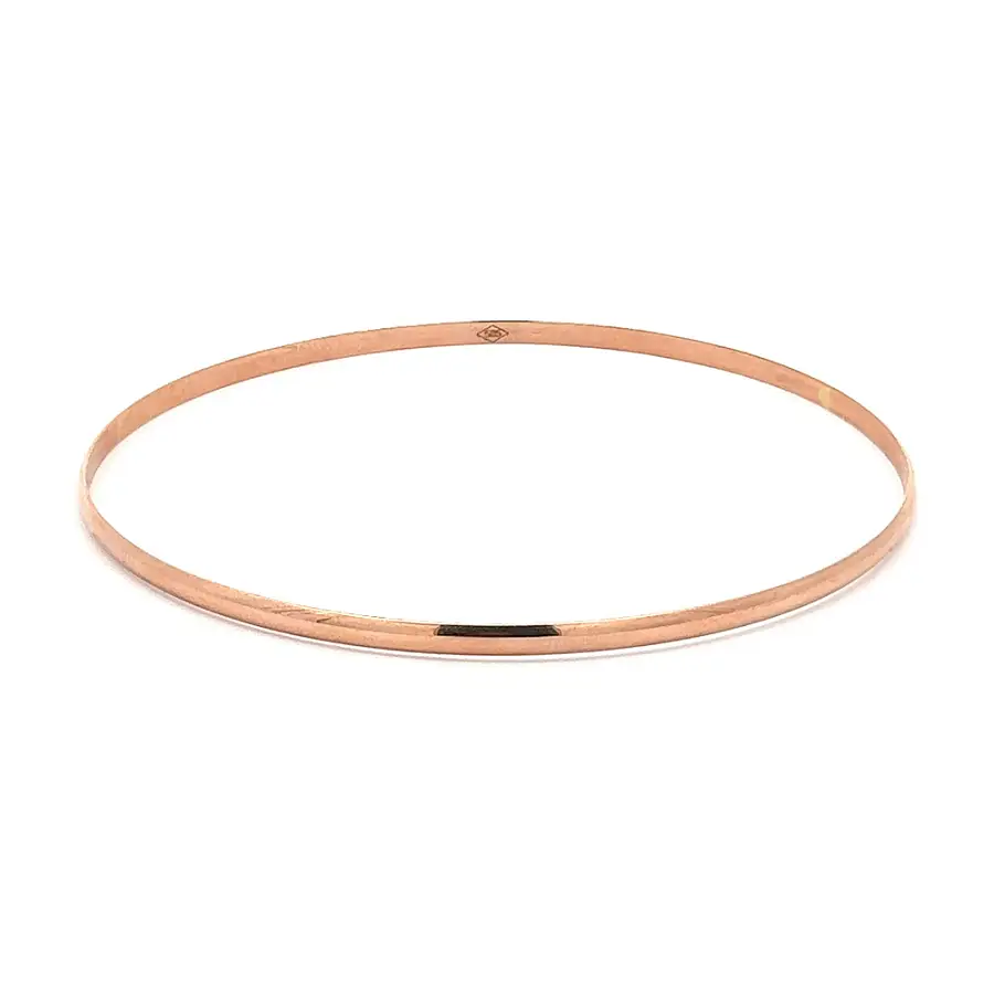 Vòng tay bangle làm từ vàng hồng