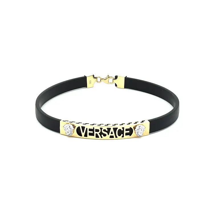 Vòng tay vàng có dây cao su