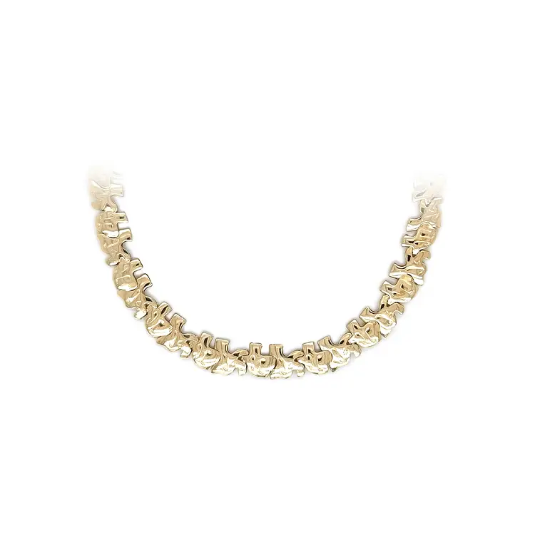 Vòng cổ vàng có hình voi