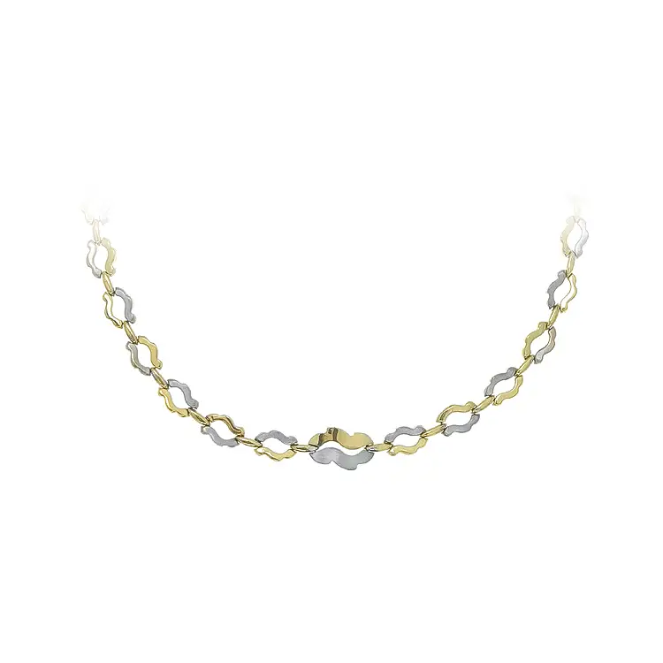 Vòng cổ cho nữ làm từ vàng kết hợp