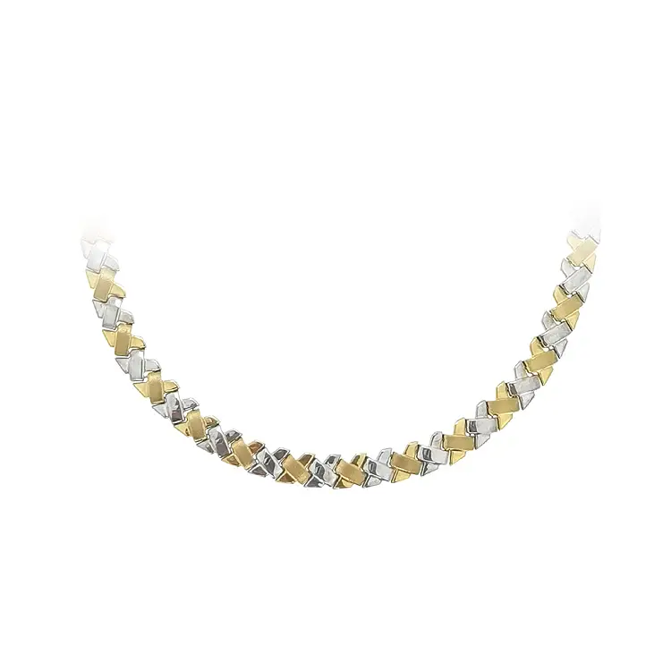 Vòng cổ cho nữ làm từ vàng kết hợp