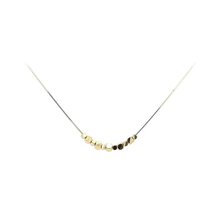 Vòng cổ hạt xúc xắc vàng