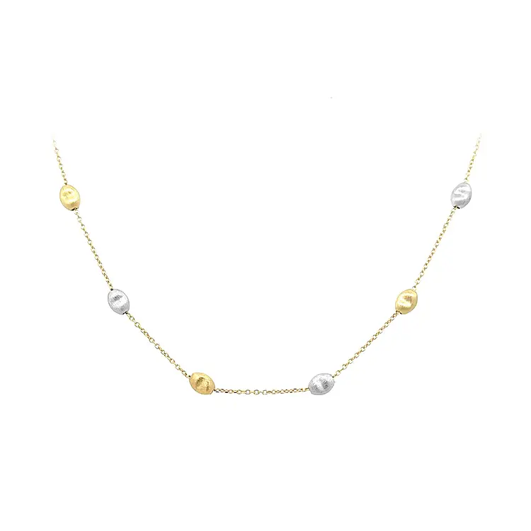 Vòng cổ cho nữ làm từ vàng kết hợp