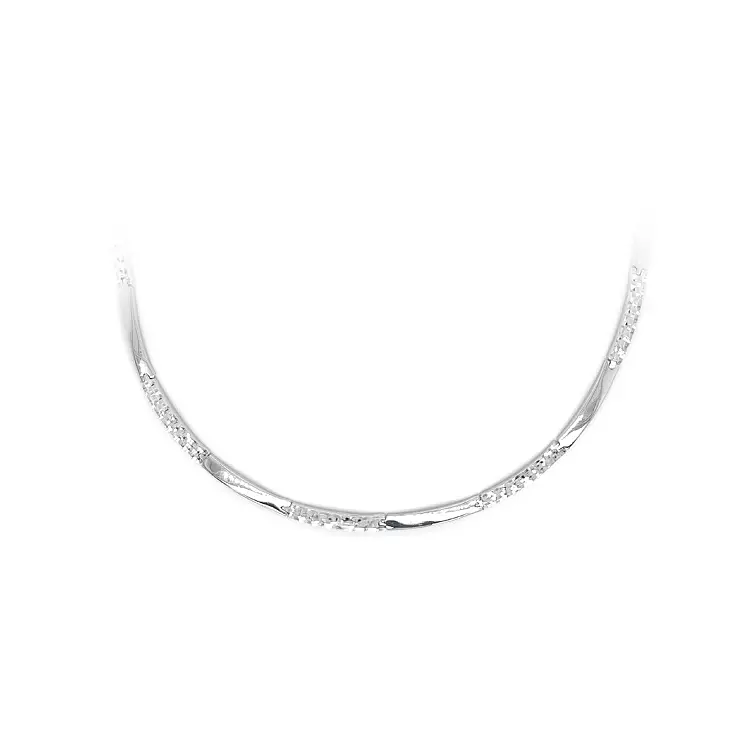 Vòng cổ vàng trắng cho phái nữ